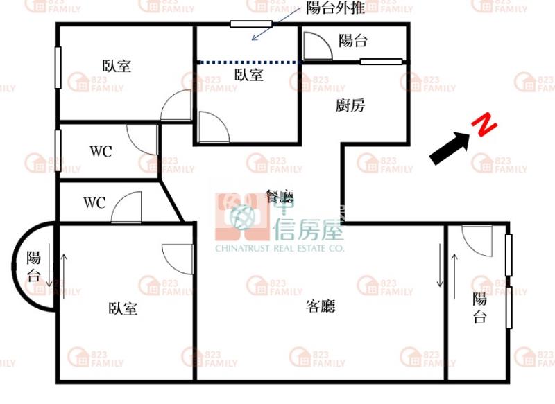 東山商圈建功國小三房車位高樓房屋室內格局與周邊環境