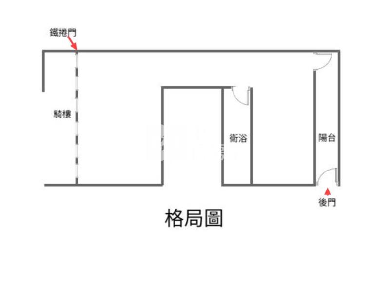 DZ19全新裝潢社區店面房屋室內格局與周邊環境
