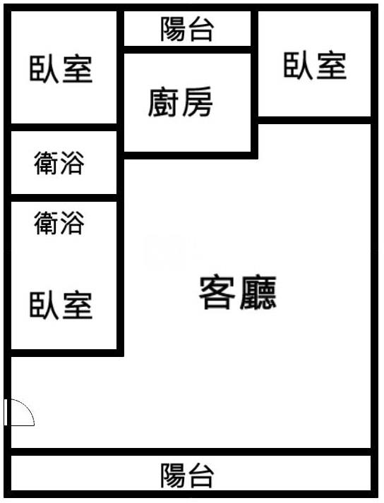 龍潭交流道三房美住宅房屋室內格局與周邊環境