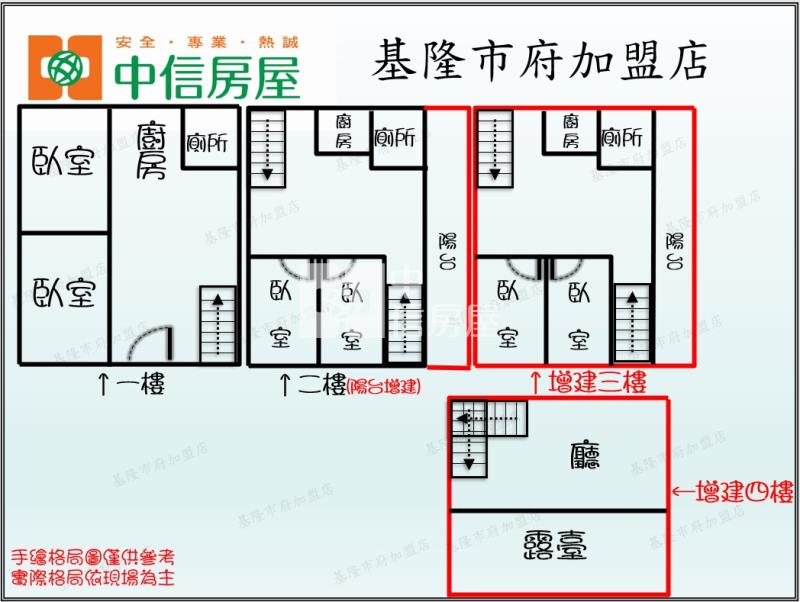 ◆西定前段靜巷透天房屋室內格局與周邊環境