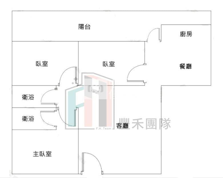 【豐禾】中原商圈無障礙一樓美三房房屋室內格局與周邊環境