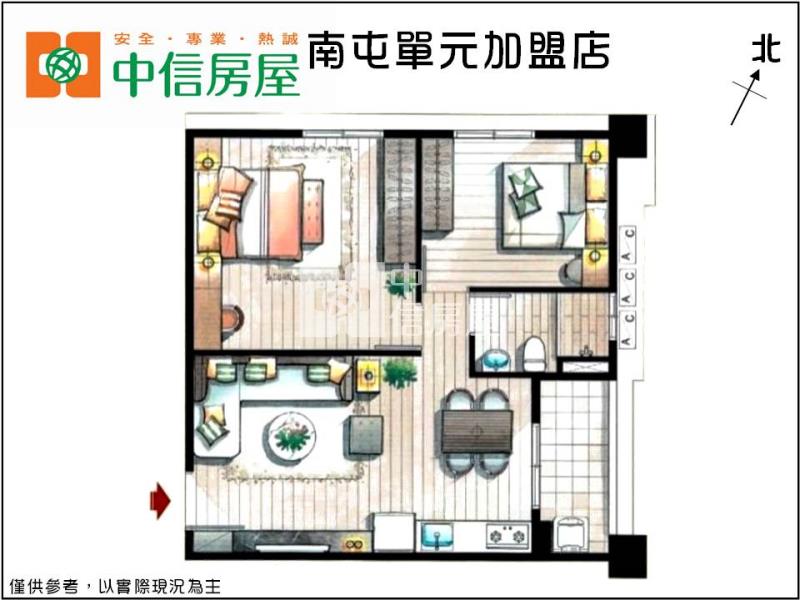 公館樸真全新交屋兩房平車房屋室內格局與周邊環境