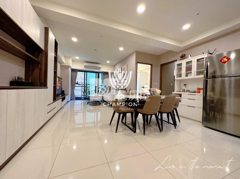 【冠軍】微笑中庭稀有裝潢大三房房屋室內格局與周邊環境