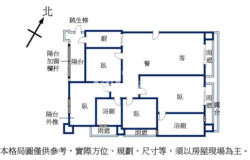 A19攬翠青綠意光景樂活四房房屋室內格局與周邊環境