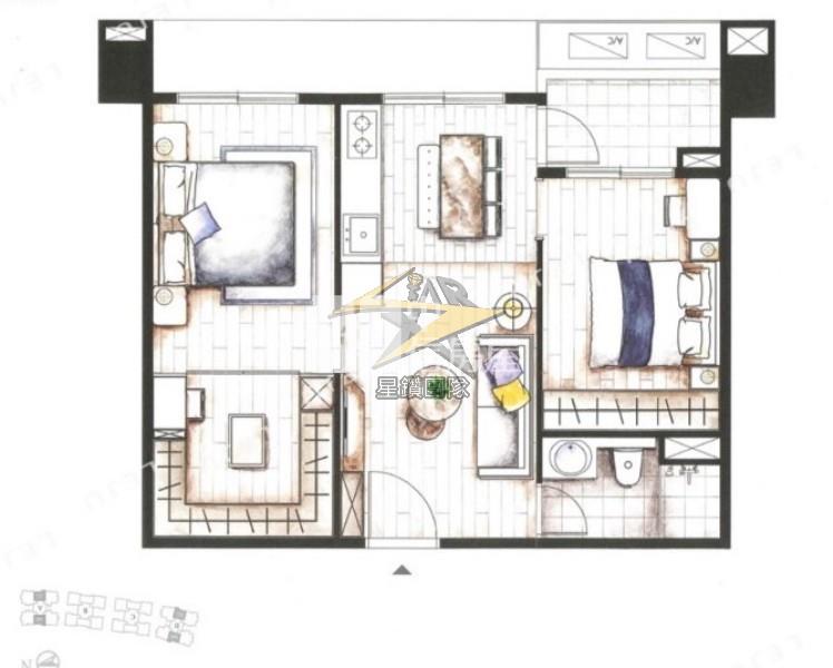 【星鑽】最新青埔高鐵站2房車房屋室內格局與周邊環境