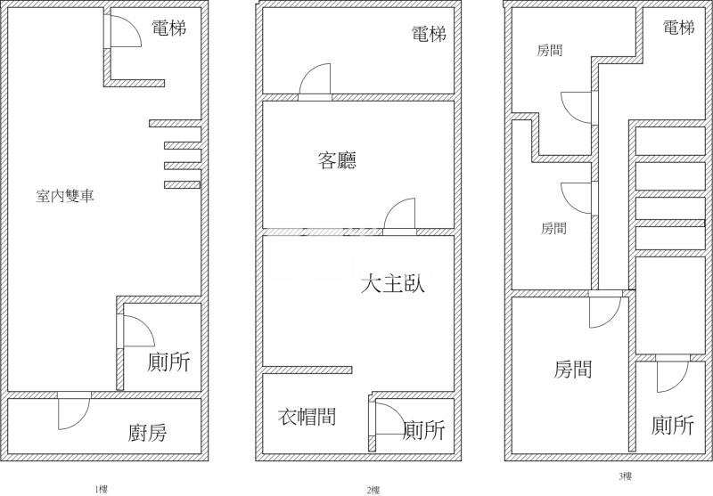 新竹整新雙車美墅房屋室內格局與周邊環境