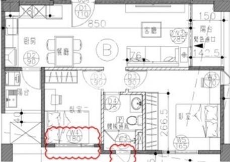 竹南園區旁全新二房平車美廈(B2)房屋室內格局與周邊環境