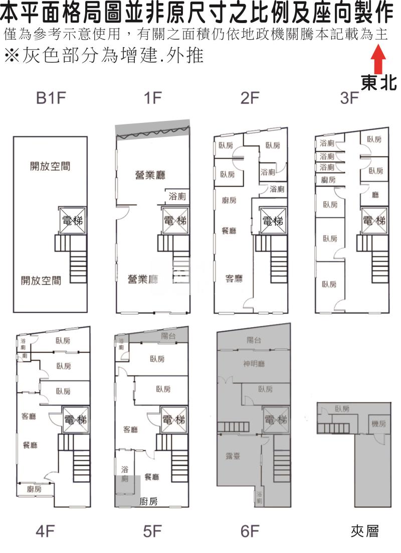 正興街7米大面寬電梯店面房屋室內格局與周邊環境