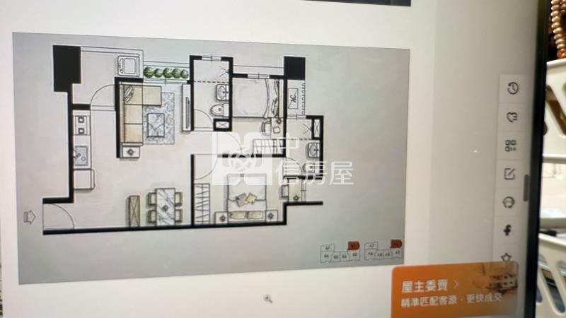 九川木目心2房2衛邊間視野戶+車位房屋室內格局與周邊環境