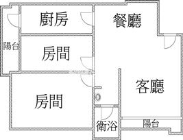 頭份交流道旁優美二房房屋室內格局與周邊環境