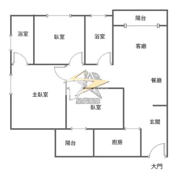 【星鑽】近青埔田園3房車房屋室內格局與周邊環境