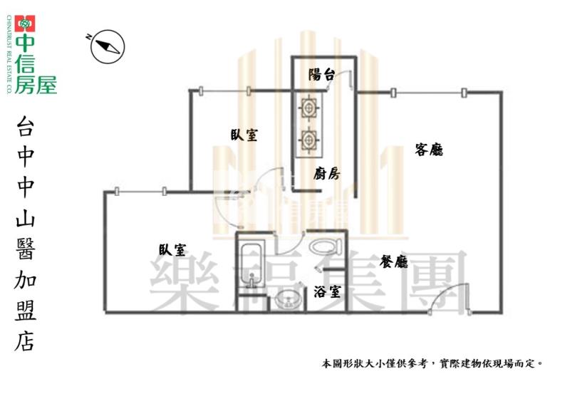 允將行旅無限棟距兩房平車房屋室內格局與周邊環境