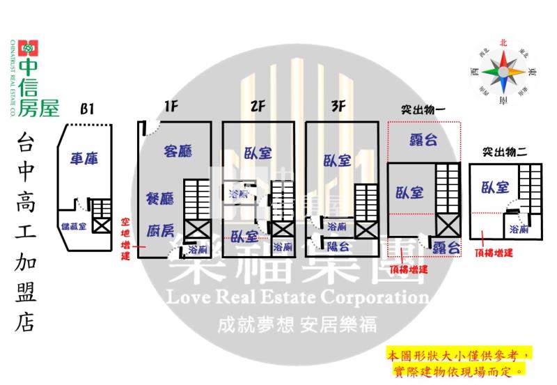 單元二益豐莊園全新電梯別墅房屋室內格局與周邊環境