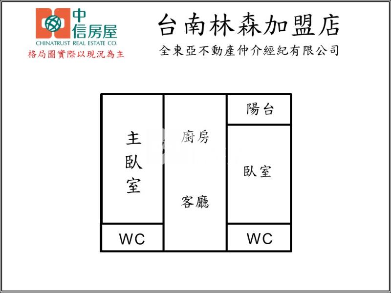 市政大道免千萬典雅精裝2房+車位房屋室內格局與周邊環境