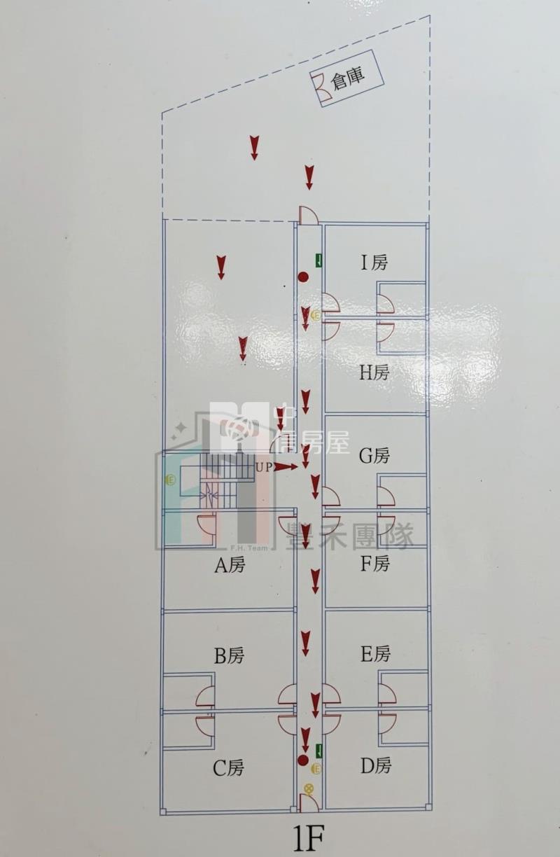 【豐禾】民有街收租套房36間房屋室內格局與周邊環境