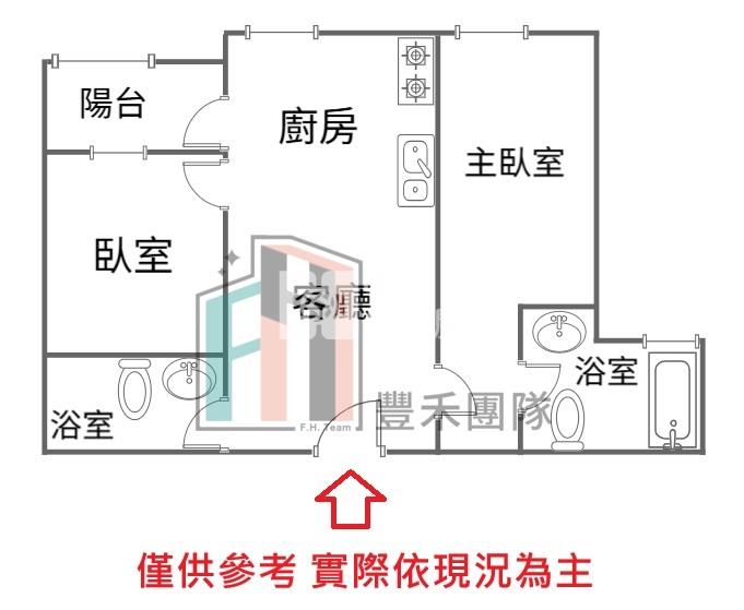 【豐禾】青埔A18宏普時代苑兩房車房屋室內格局與周邊環境