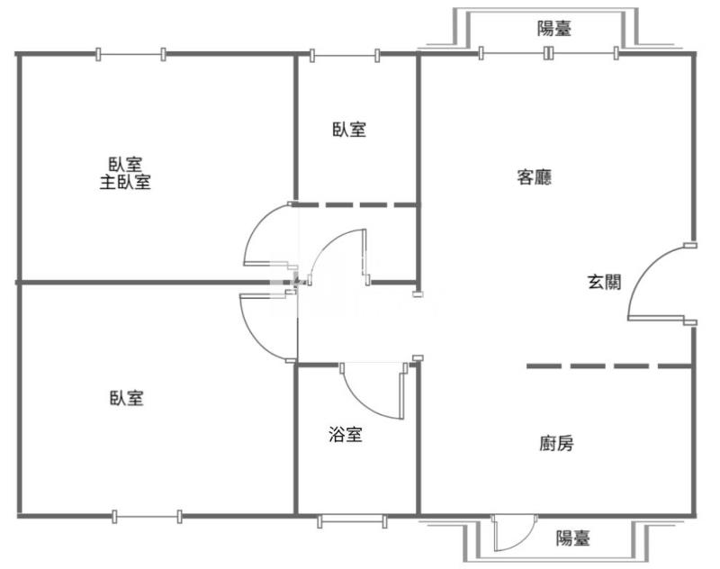 礁溪龍潭平面車位2+1房房屋室內格局與周邊環境