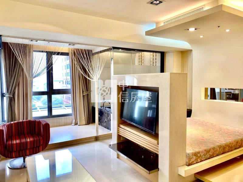 雙捷運世界之心美套房B1大平車房屋室內格局與周邊環境