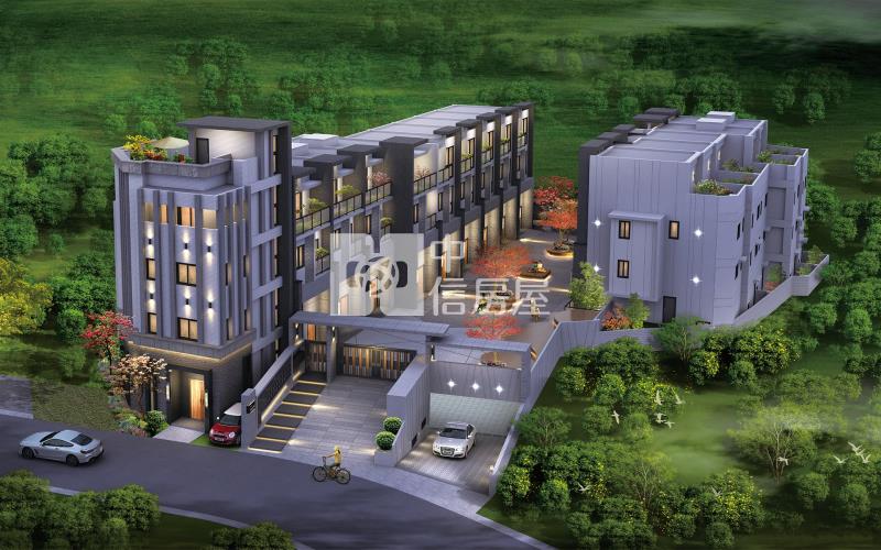 新社森林花園全新別墅F棟房屋室內格局與周邊環境