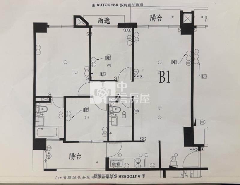 【安家】內壢忠孝大道3房雙車房屋室內格局與周邊環境