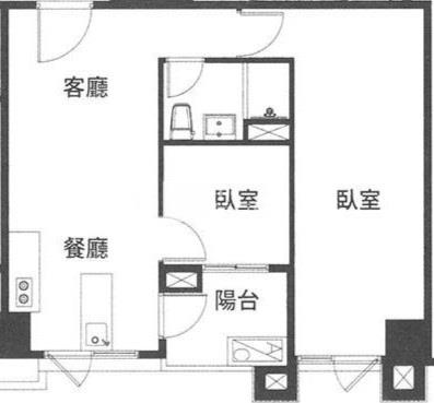 A18高鐵站前景觀大兩房+平車房屋室內格局與周邊環境