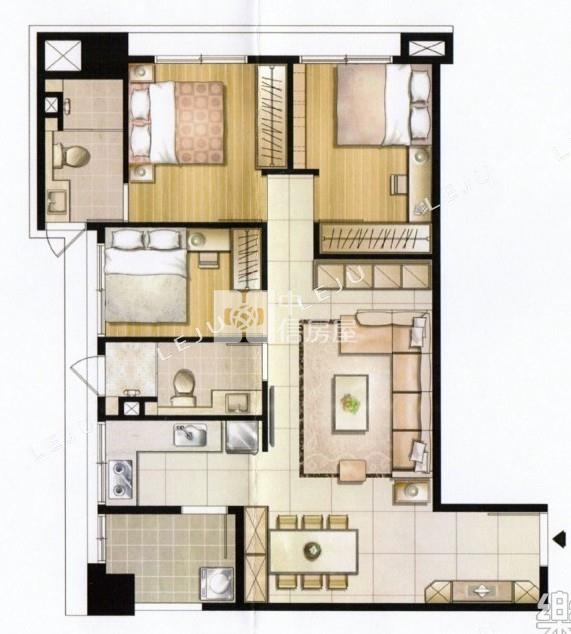 A19青埔國中增值三改二+平車房屋室內格局與周邊環境