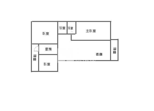 楊梅比佛利電梯三房房屋室內格局與周邊環境