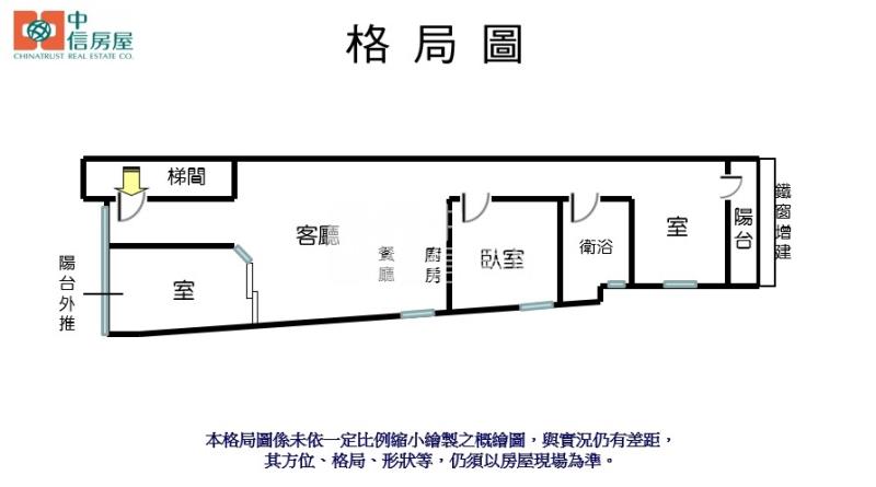 574-近桃園車站四樓雅居【中信王牌二店】房屋室內格局與周邊環境