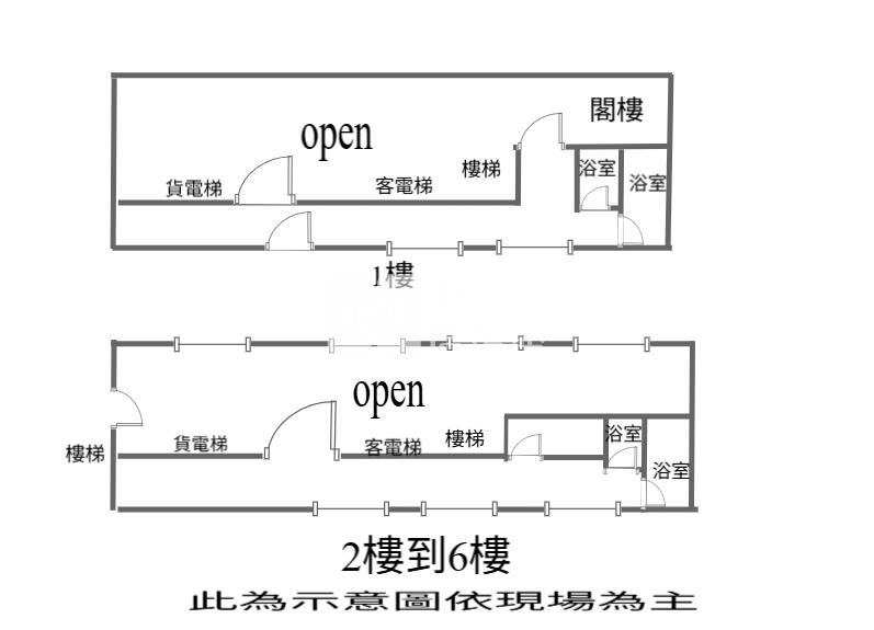 G009 龜山全新企業電梯廠辦 V房屋室內格局與周邊環境
