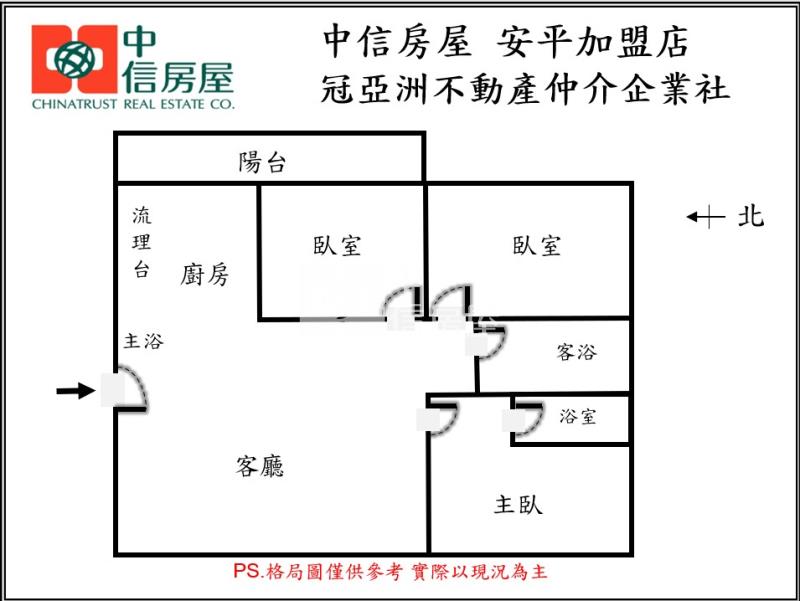 安南森林故鄉整新景觀三房平車房屋室內格局與周邊環境