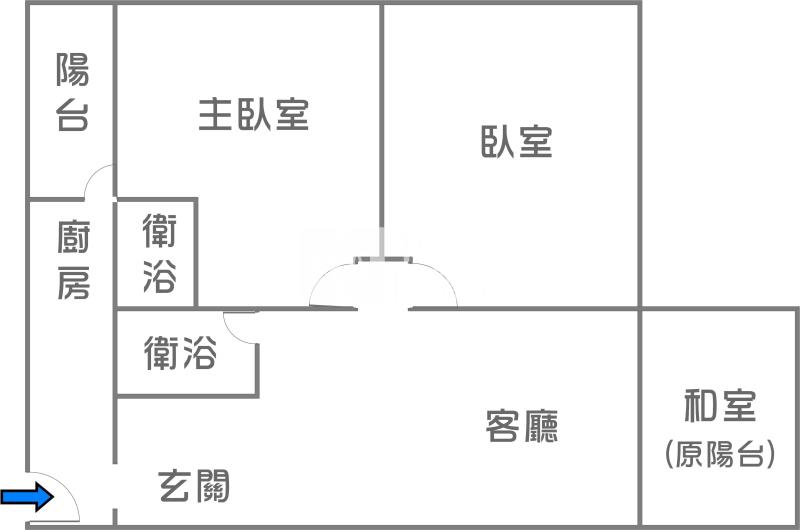 光華家樂福~中正高工2+1房+平車房屋室內格局與周邊環境