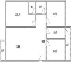 頭份學區三房平車美廈房屋室內格局與周邊環境