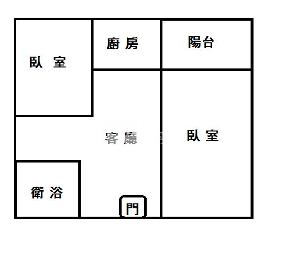 心嘉寓2房平車華廈房屋室內格局與周邊環境