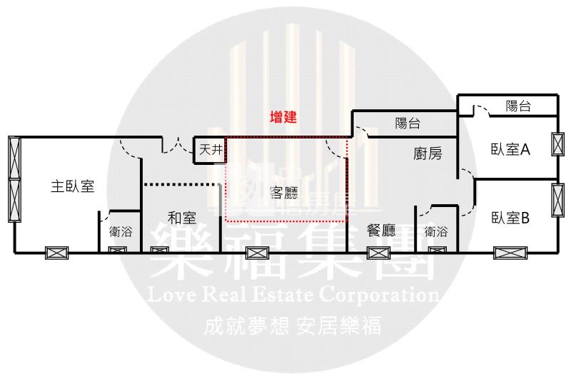 Lalaport絕版四面採光超大間美寓房屋室內格局與周邊環境