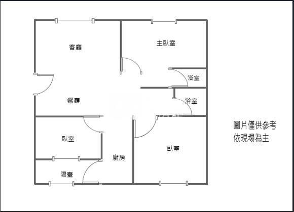 平鎮南勢東方之星二期三房房屋室內格局與周邊環境