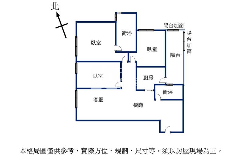 A7頤昌豐岳方正三房+車位房屋室內格局與周邊環境