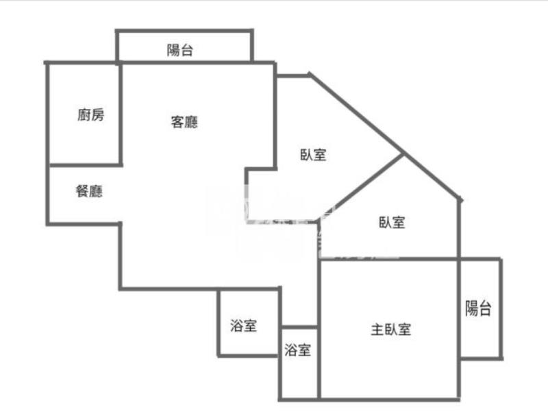 環北路大三房車A21站房屋室內格局與周邊環境