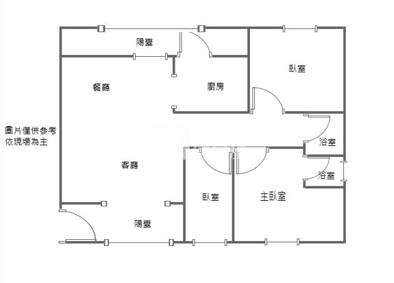 中壢大學湖畔超值電梯三房房屋室內格局與周邊環境