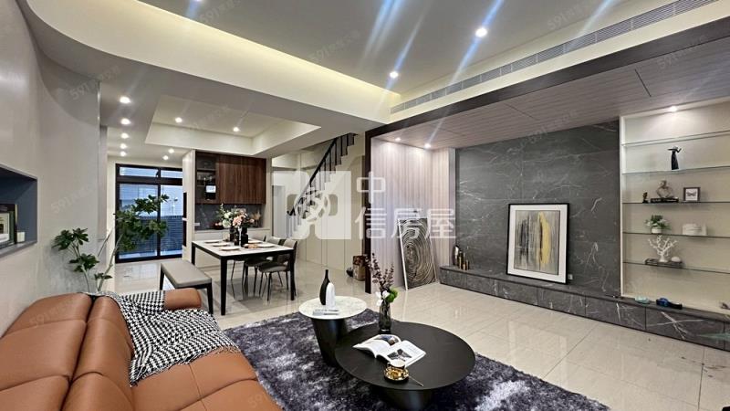 近草漯市區全新電梯雙車位別墅房屋室內格局與周邊環境