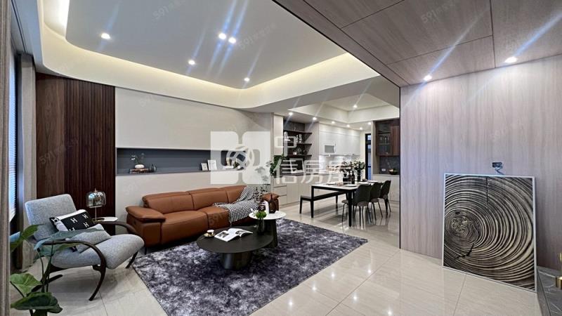 近草漯市區全新電梯雙車位別墅房屋室內格局與周邊環境