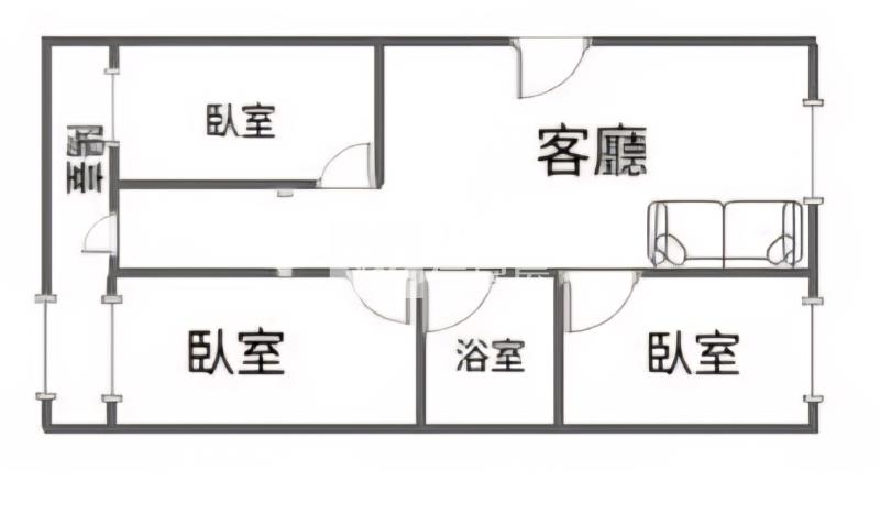 中壢家樂福電梯三房房屋室內格局與周邊環境