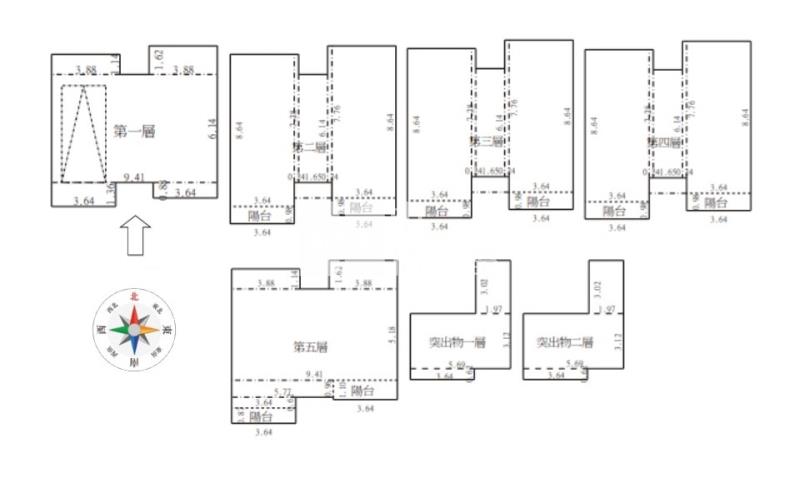 美術館全新整棟電梯23套房屋室內格局與周邊環境