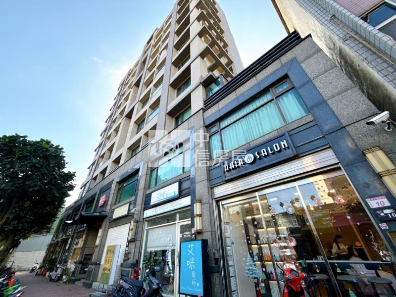 中壢仁海宮廟前收租挑高樓店房屋室內格局與周邊環境