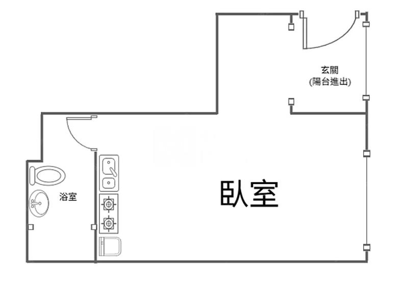 龍南路電梯精緻套房房屋室內格局與周邊環境
