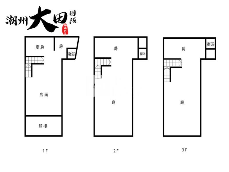 潮州中山路店面房屋室內格局與周邊環境