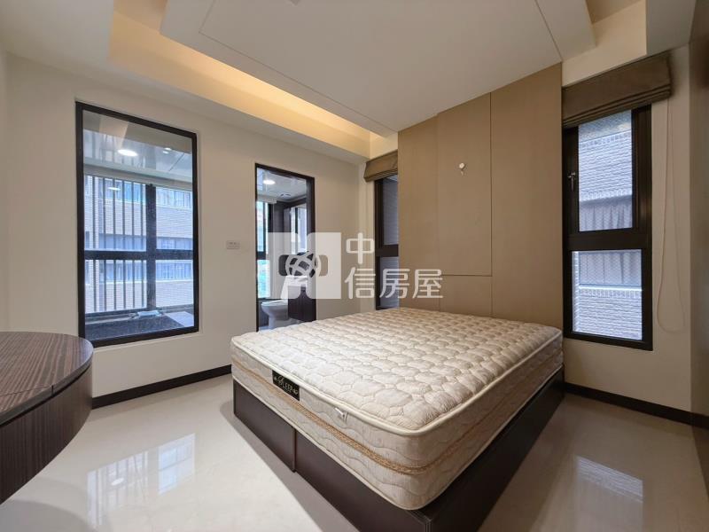 【ROOM 28】中山醫大慶商圈 雙鐵共構 邊間大二房 二套衛浴房屋室內格局與周邊環境