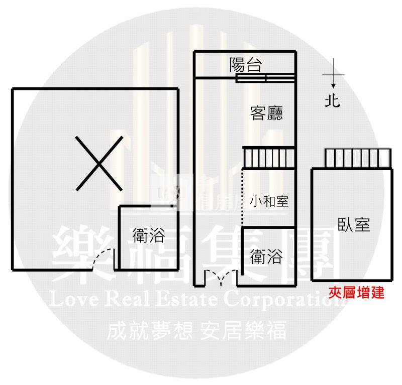 森林公園挑高3米6一房一廳捷運宅房屋室內格局與周邊環境