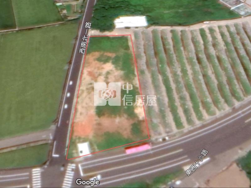 台1線旁好地點！｜848坪角地｜雙面臨18米路｜可農舍｜有資材室房屋室內格局與周邊環境