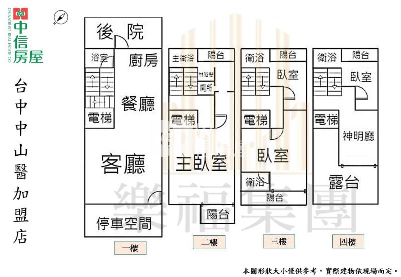 太平長億豪華大地坪大面寬電梯別墅房屋室內格局與周邊環境