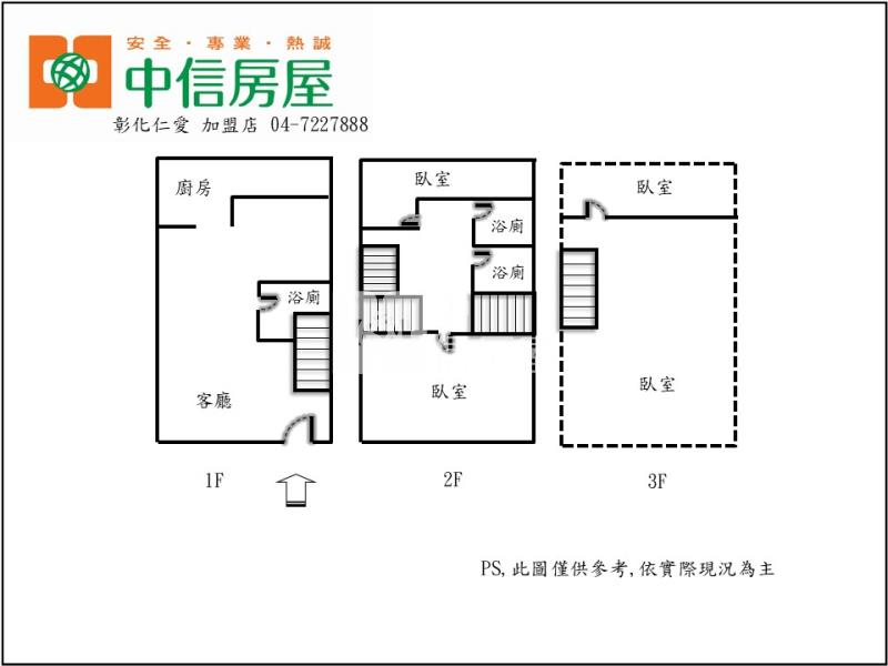 彰泰寬透天房屋室內格局與周邊環境